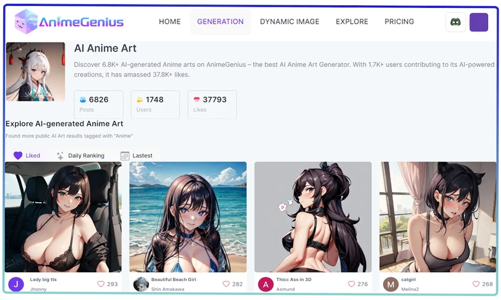 AnimeGenius-Anime AI Generator screenshot 6 of 6