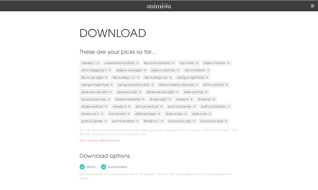 animista screenshot 4 of 5