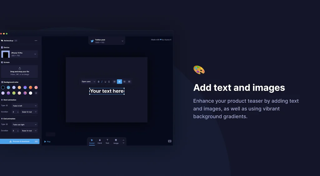 Animockup 2.0 screenshot 4 of 6