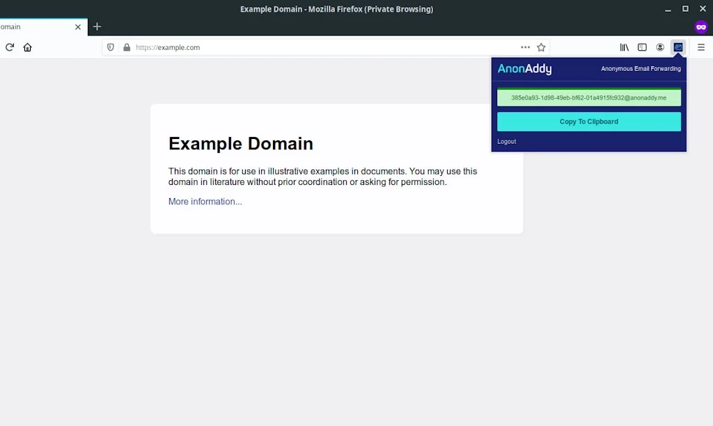 AnonAddy screenshot 9 of 9