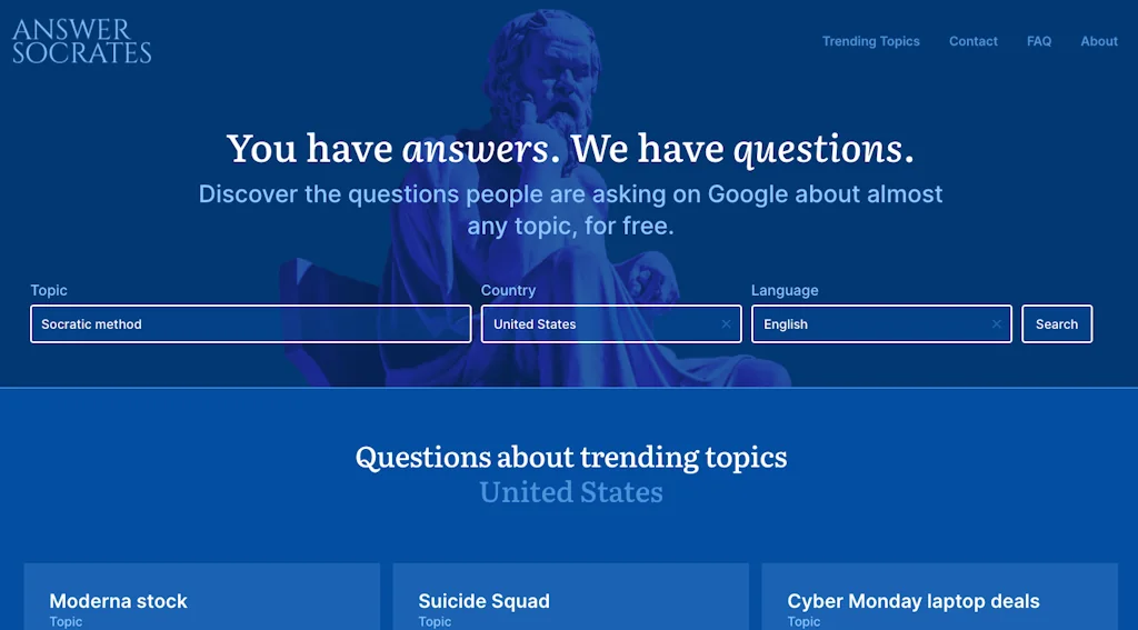 Answer Socrates screenshot 2 of 6