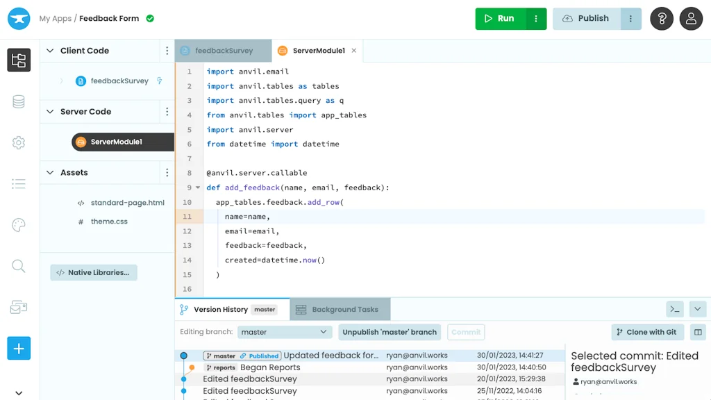 Anvil screenshot 2 of 3