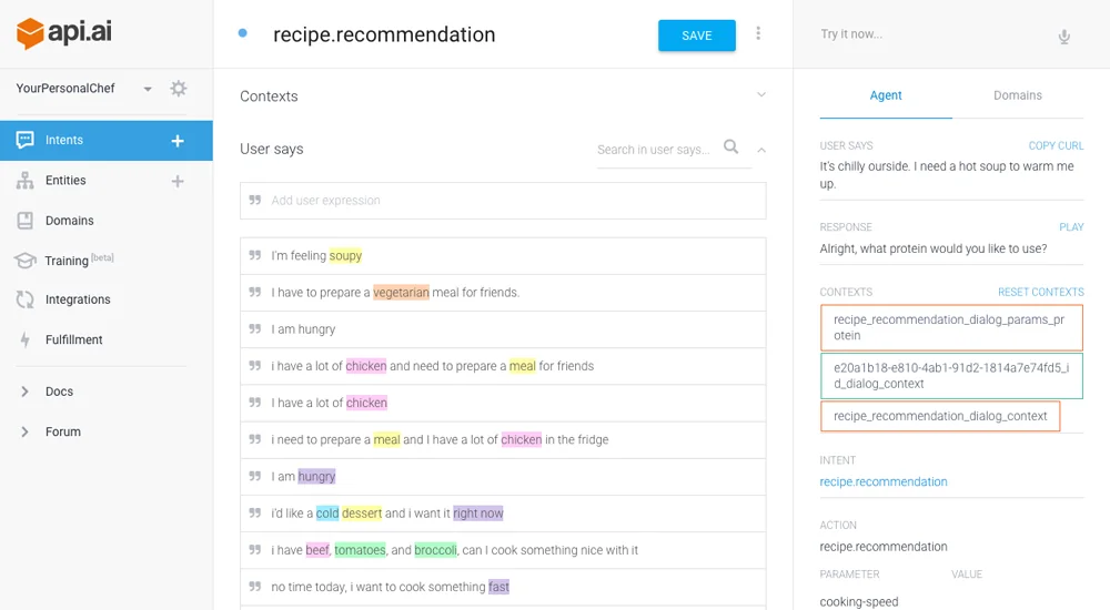 api.ai screenshot 3 of 4