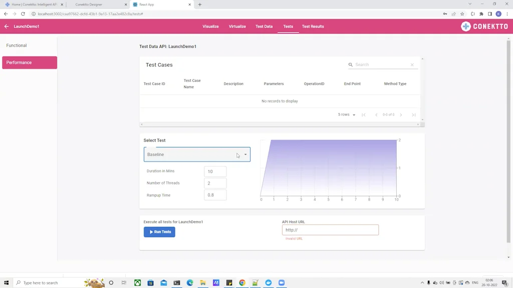 Conektto API Test Harness screenshot 20 of 21