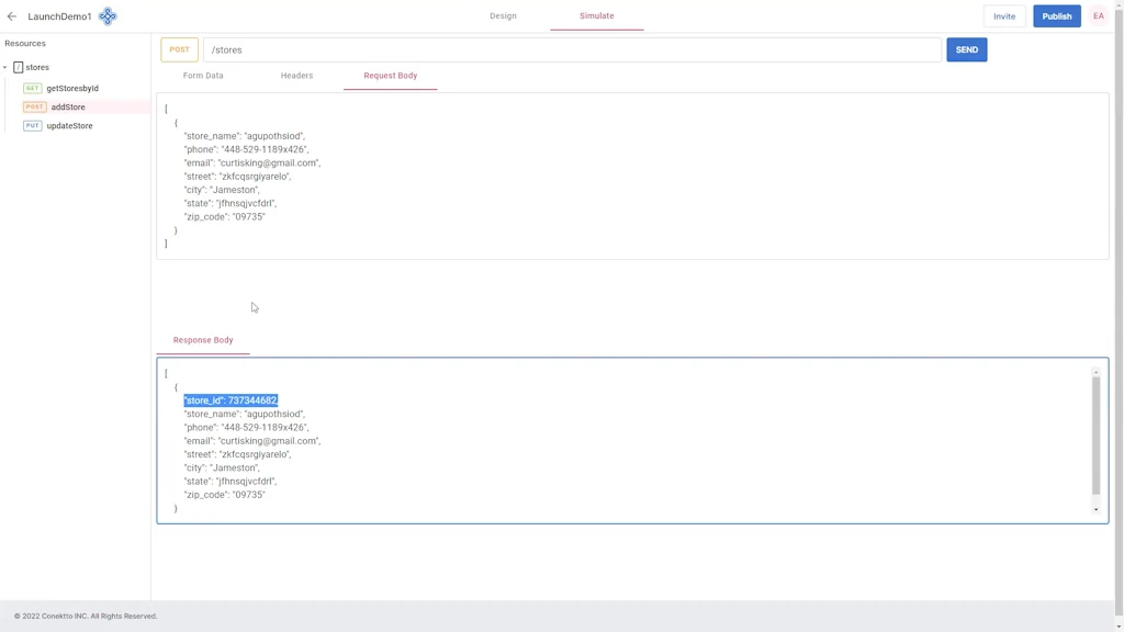 Conektto API Test Harness screenshot 8 of 21