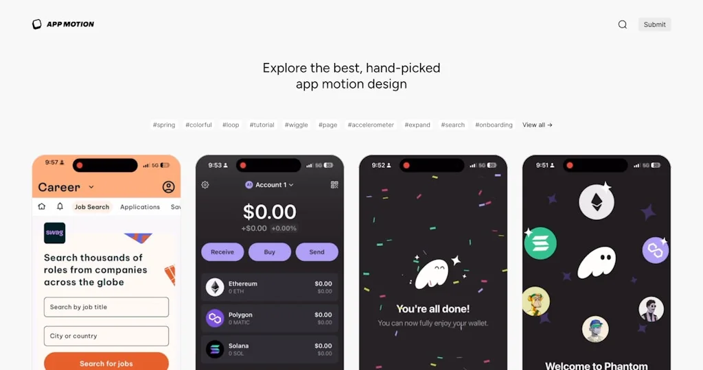 App Motion screenshot 2 of 2