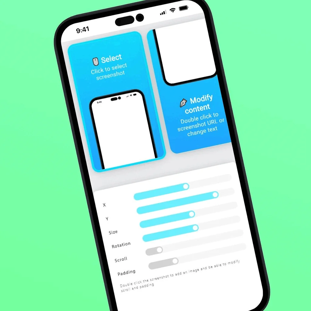 App Screenshot Generator logo