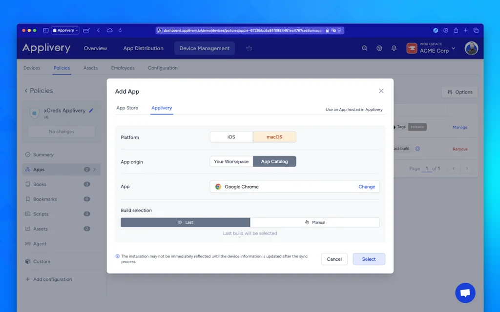 Applivery screenshot 1 of 7