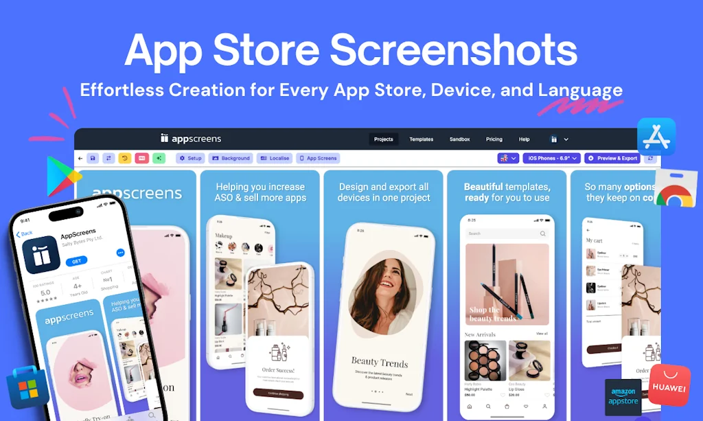 AppScreens screenshot 1 of 7