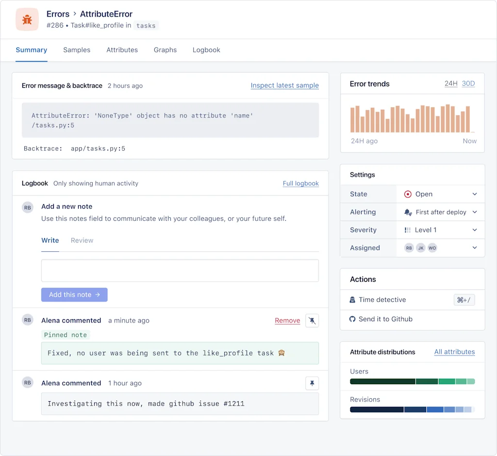 AppSignal screenshot 3 of 3