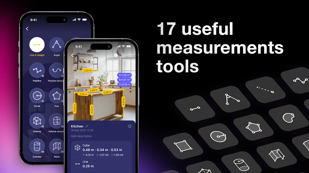 AR Ruler 3d: Tape Measure App screenshot 3 of 4