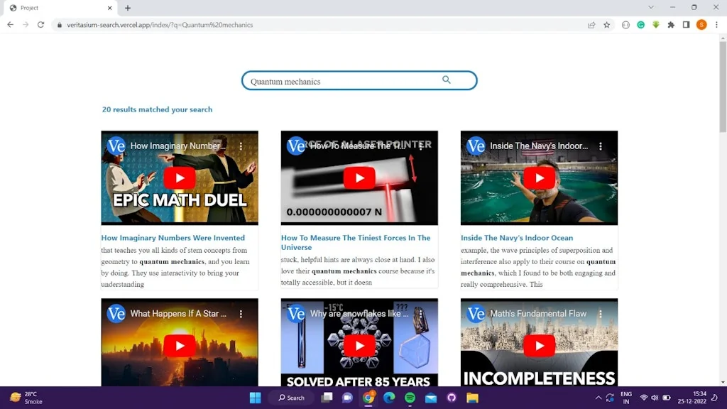 Archive: A YouTube Channel Search Engine screenshot 1 of 1