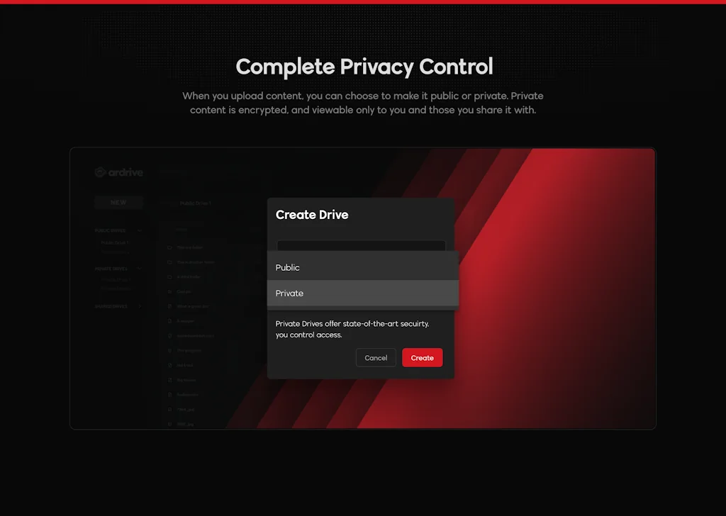 ArDrive screenshot 2 of 3