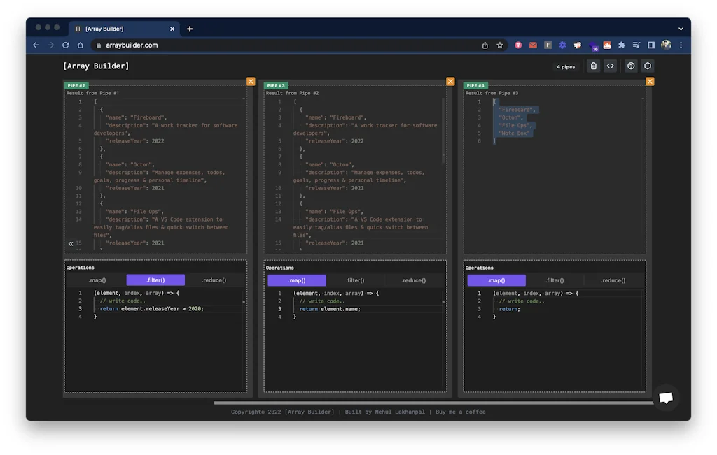 Array Builder screenshot 5 of 5
