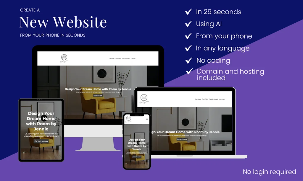 Asekio - AI website builder screenshot 2 of 4