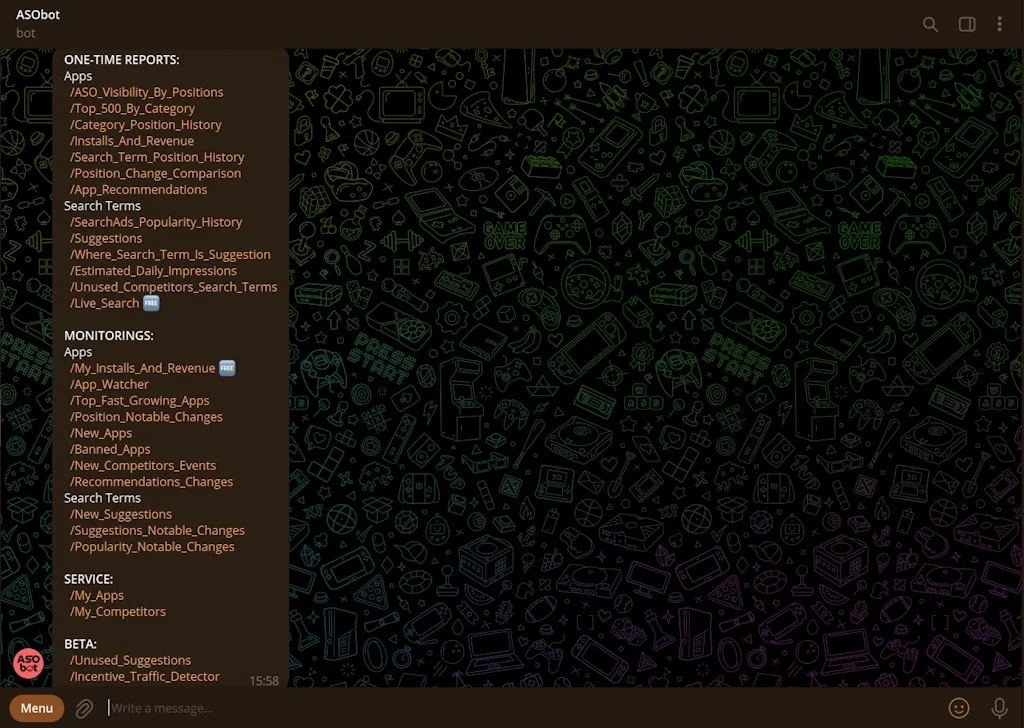 ASObot screenshot 4 of 6