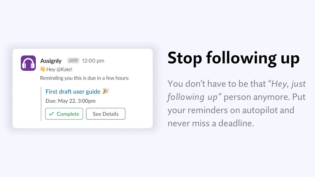 Assignly screenshot 5 of 8
