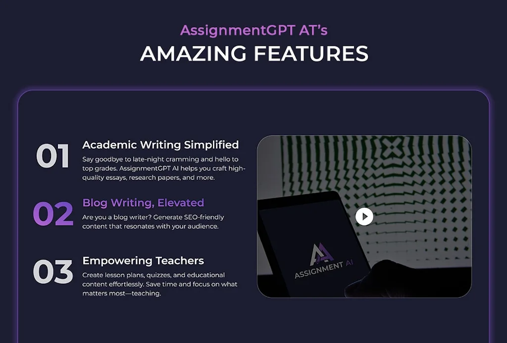 AssignmentGPT AI - Writing Assistant screenshot 3 of 6