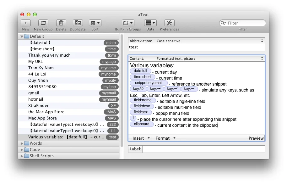Atext screenshot 3 of 3
