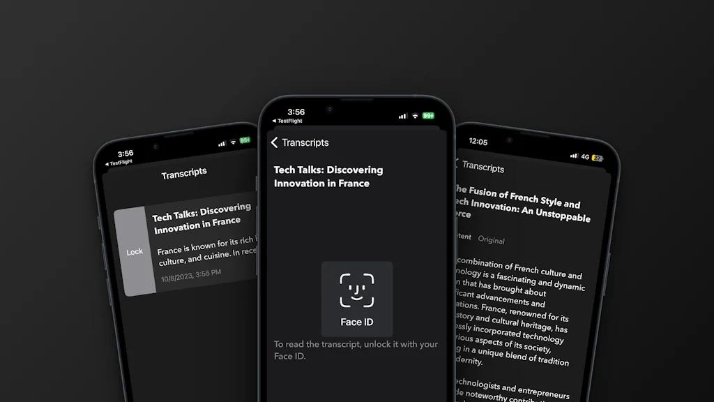 Audio Writer iOS screenshot 7 of 8