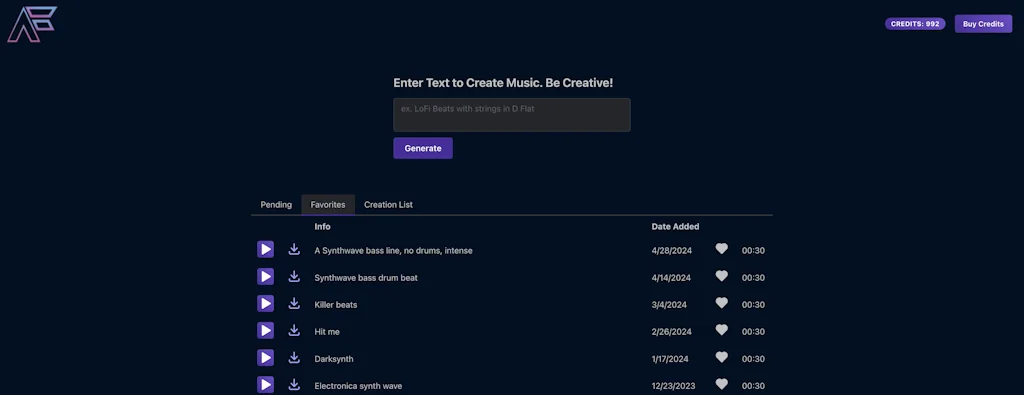 AudioForgeAI screenshot 2 of 3