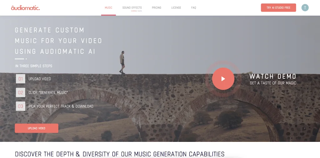 audiomatic.io screenshot 2 of 3