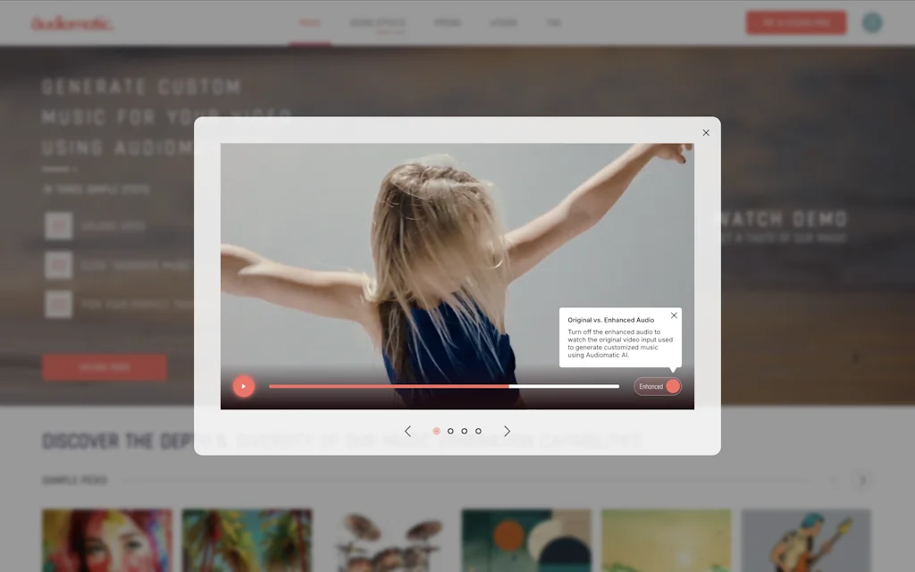 audiomatic.io screenshot 3 of 3