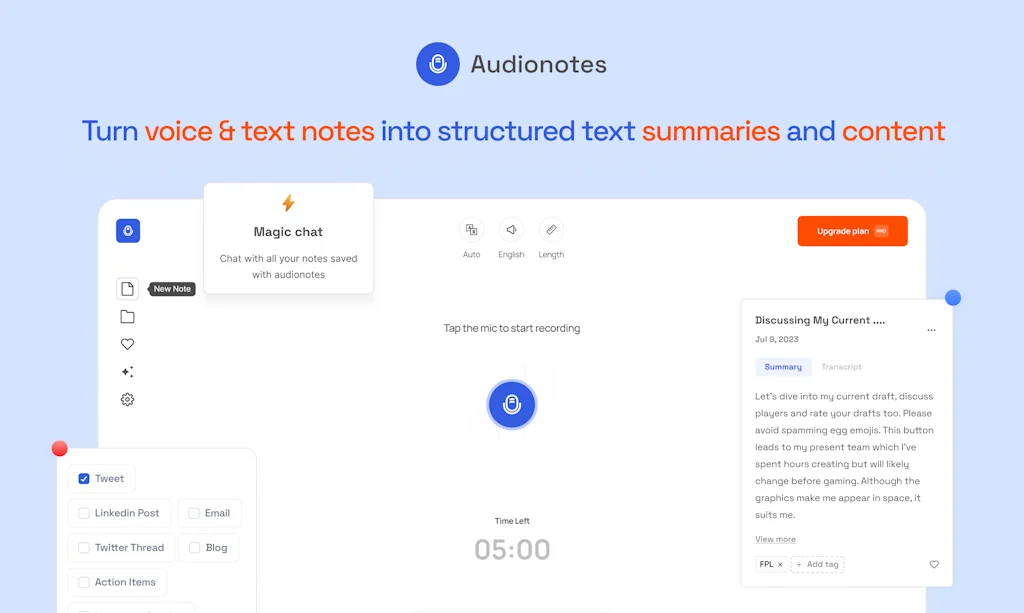 Audionotes Pro screenshot 1 of 6