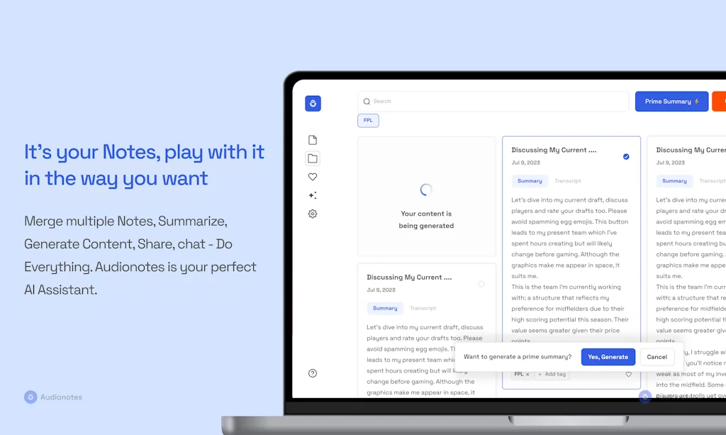 Audionotes Pro screenshot 4 of 6