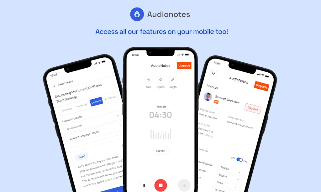 Audionotes Pro screenshot 6 of 6