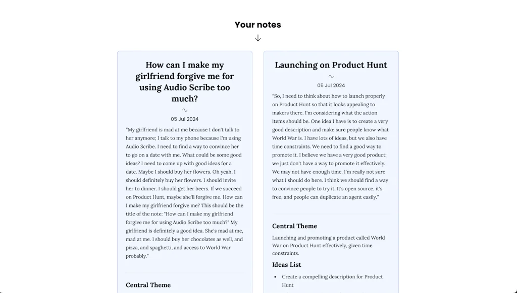 Audioscribe screenshot 3 of 4