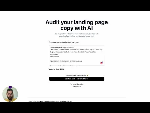 Audit Landin Page screenshot 1 of 5