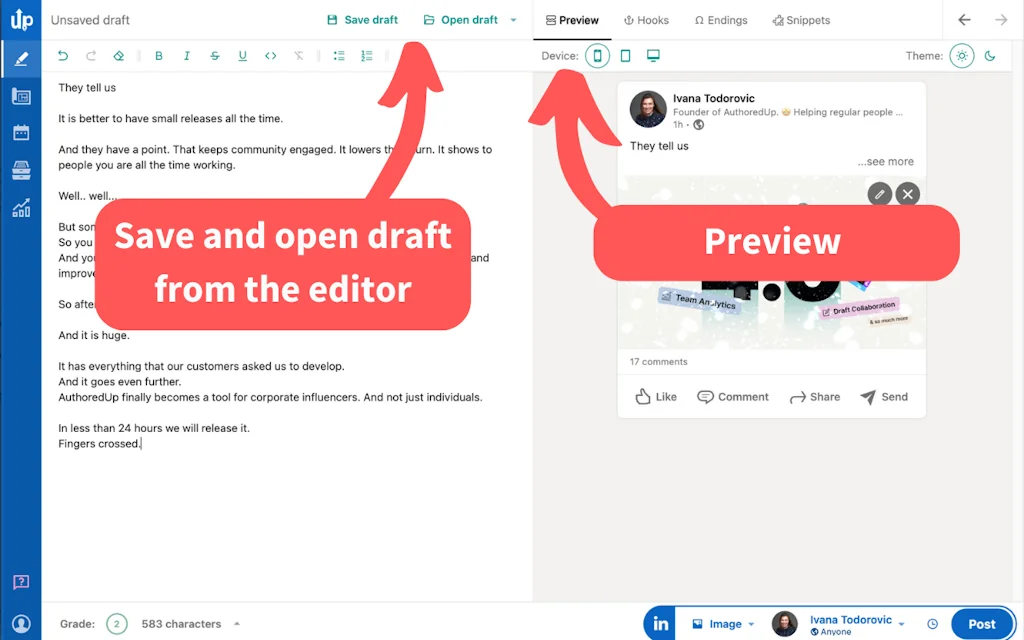 AuthoredUp screenshot 2 of 3