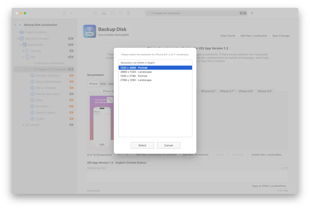 Auto Localize screenshot 2 of 7