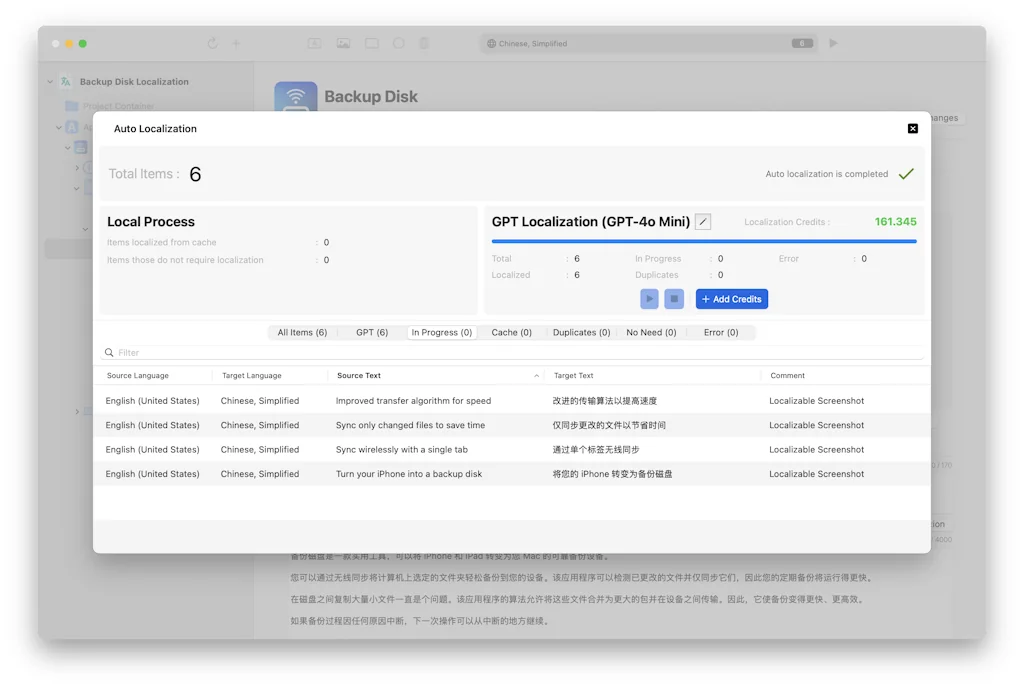 Auto Localize screenshot 4 of 7