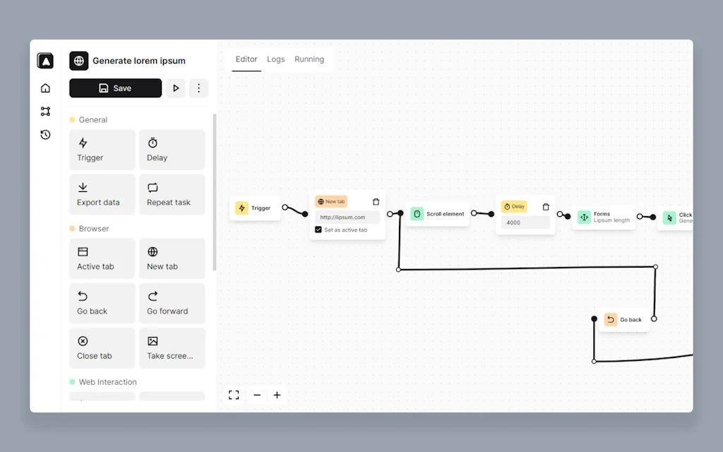 Automa screenshot 3 of 5