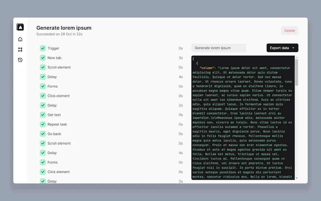 Automa screenshot 5 of 5