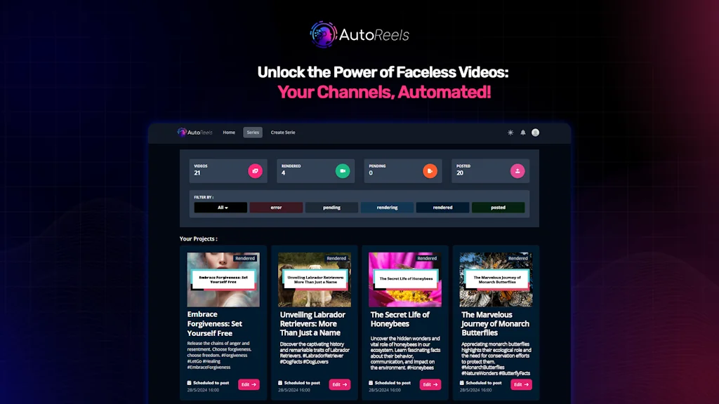 AutoReels.Ai screenshot 2 of 4