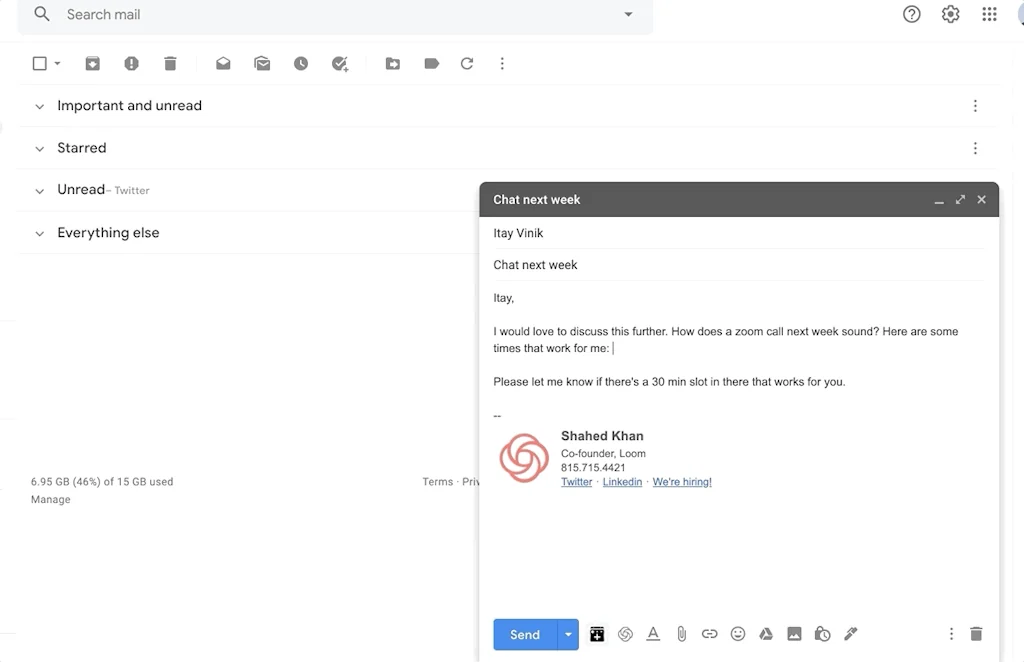 Available for Gmail screenshot 2 of 6