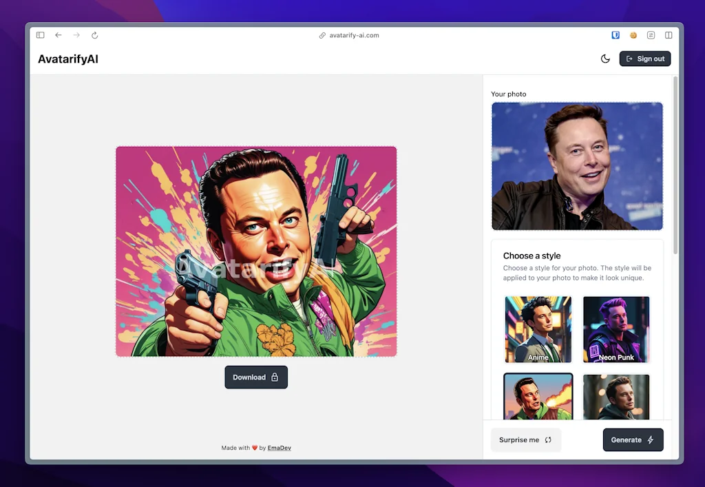 Avatarify AI screenshot 2 of 7