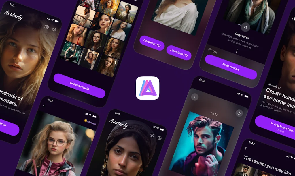 Avatarly - AI Profile Maker screenshot 2 of 5