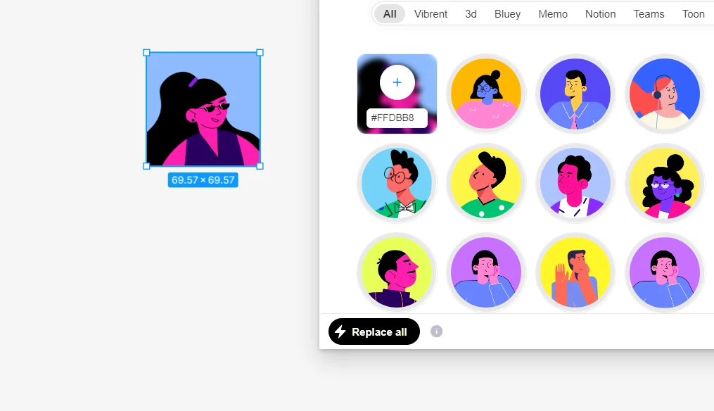 Avatars - A Figma Plugin screenshot 2 of 4