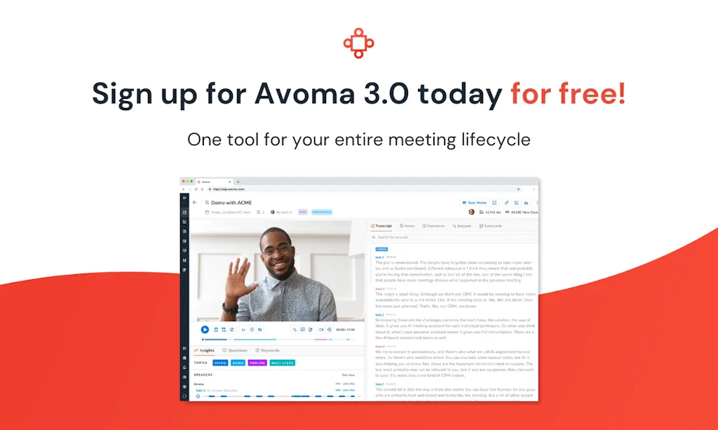 Avoma screenshot 7 of 7