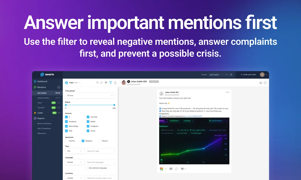 Awario screenshot 2 of 6