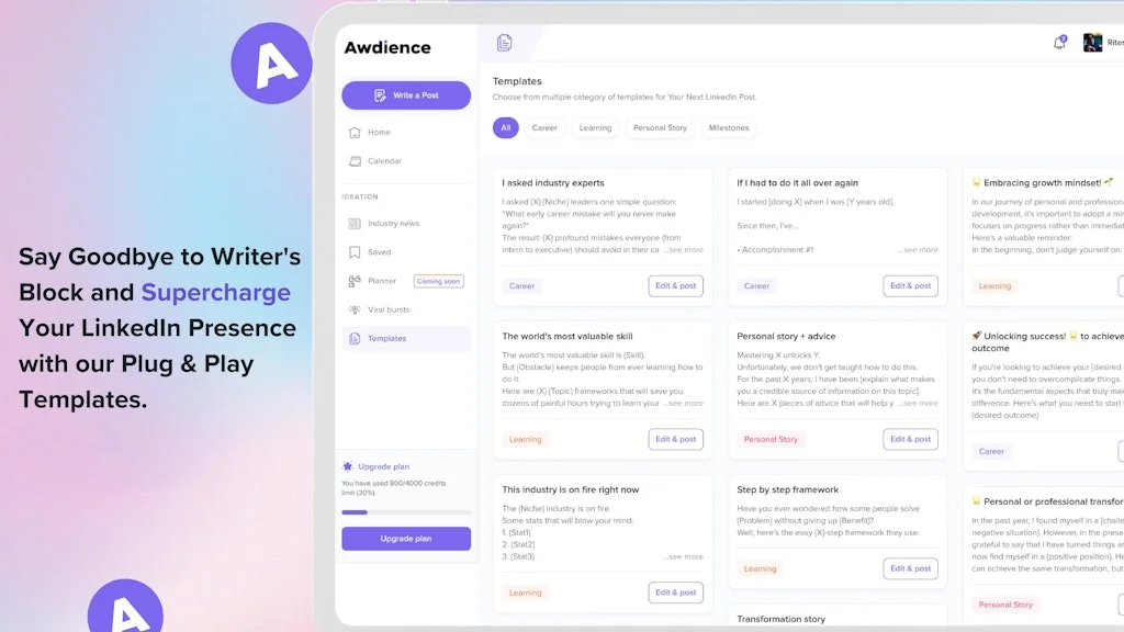 Awdience screenshot 6 of 8