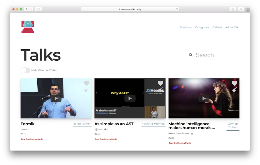 Awesome Talks screenshot 5 of 5