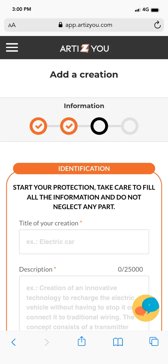 Artizyou Protect & Catalogue your ideas screenshot 3 of 3