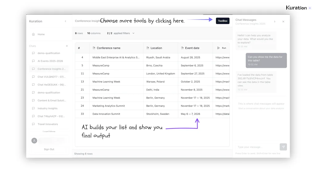 Kuration AI screenshot 4 of 5