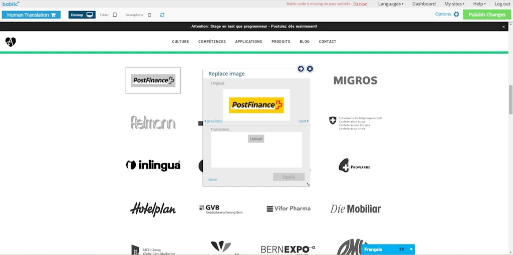 Bablic screenshot 4 of 6