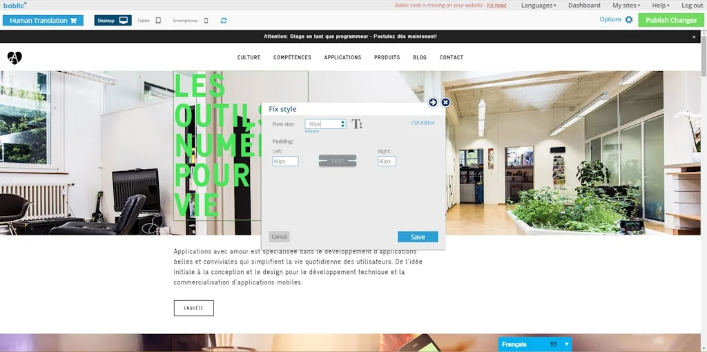 Bablic screenshot 5 of 6